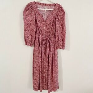 La Vie Rebecca Taylor floral dress with pockets, excellent condition, medium